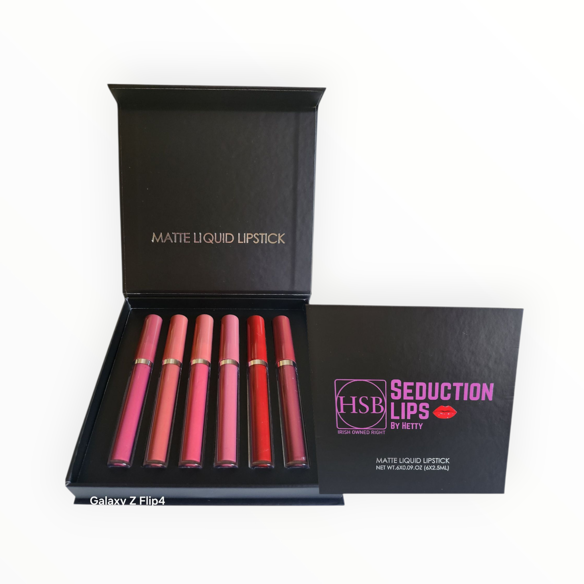 6 Shade Matte liquid lipstick set